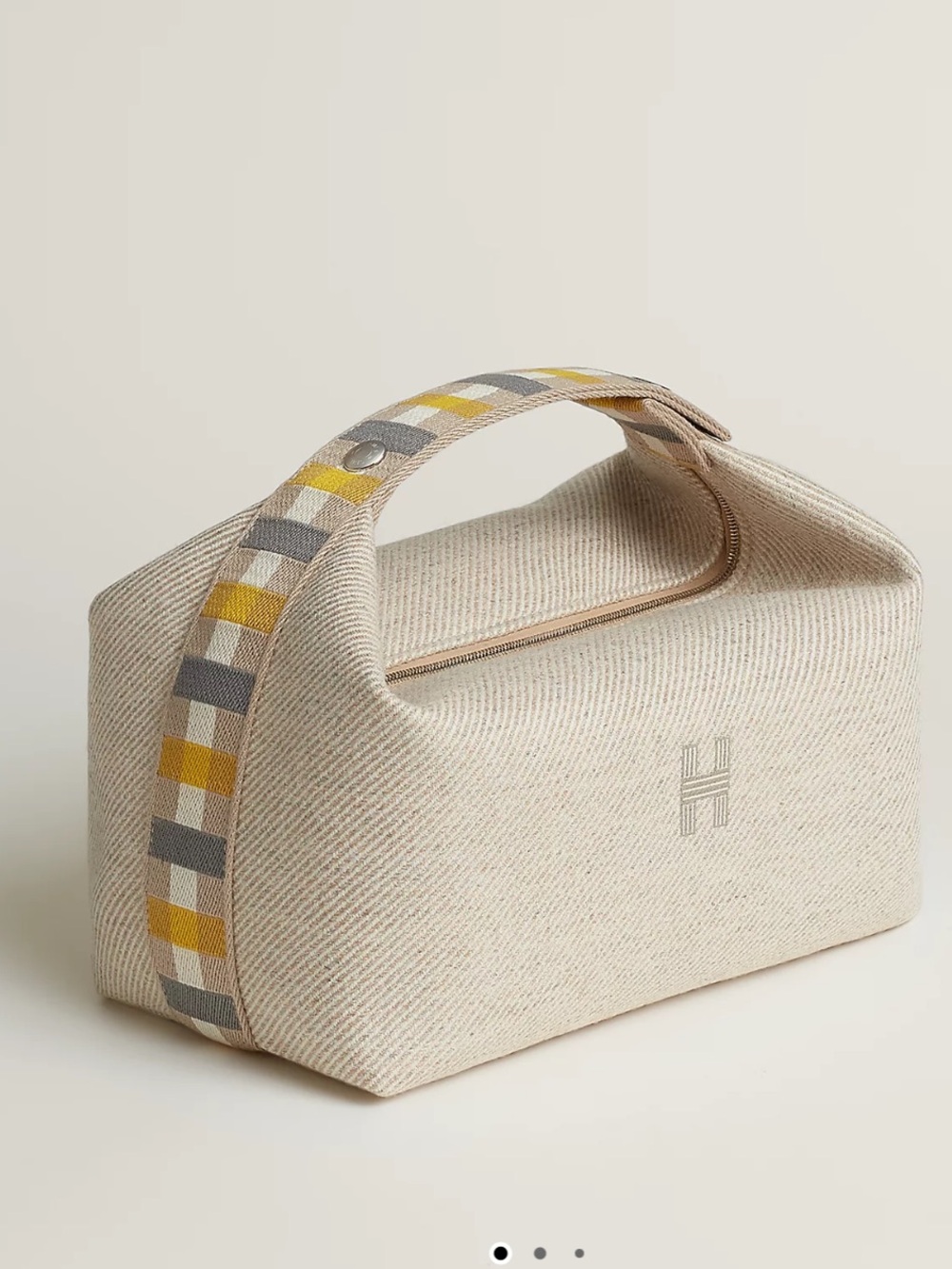 Hermes Seigle Bride-a-Brac au Carré Large Case